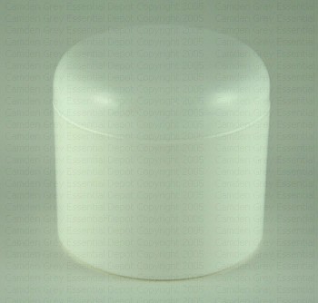 4 oz White Polypropylene Single Wall Jar 70-400