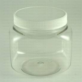 Jar, polystyrene, clear, 32 oz., 120/400.: Camden-Grey Essential